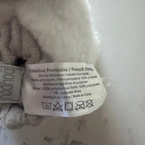 Doudou Et Campagnie Paris Koala Baby Booties Slippers Soft Fur Crib Shoes 0-6mo - Picture 8 of 9